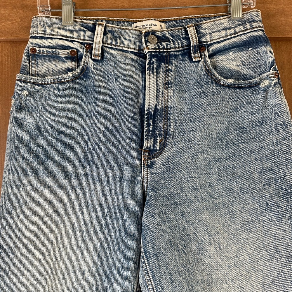 Abercrombie & Fitch 90’s Straight Ultra High Rise Jeans size 8 - Picture 3 of 12